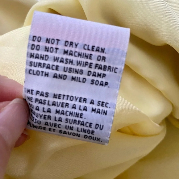 Yellow Nuage Rain Jacket with Belt - Picture 13 of 14